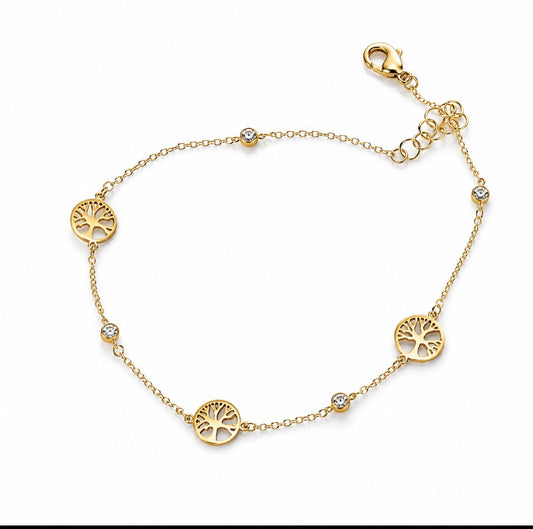 Tree of Life Ankle Bracelet
