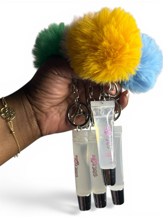 Clearly In Love Keychain
