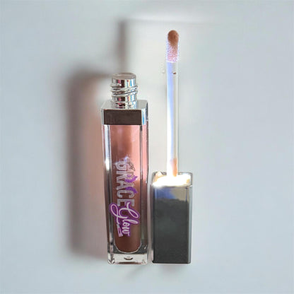Melanin LED light up tube with attached mirror