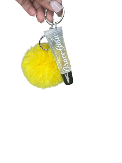 Clearly In Love Keychain